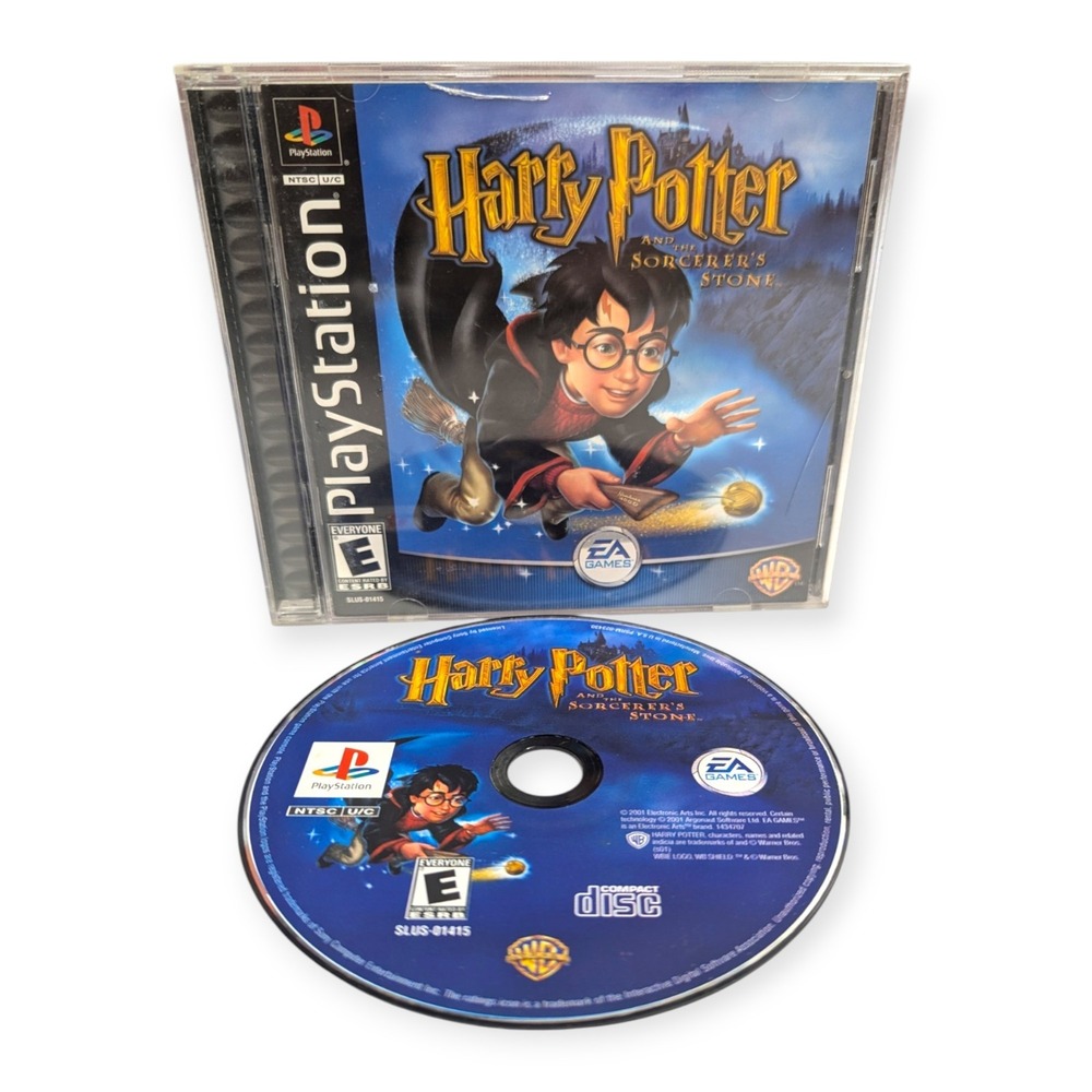 Harry Potter and the Sorcerer's Stone Sony PlayStation 1 PS1 EA Games NTSC-U/C